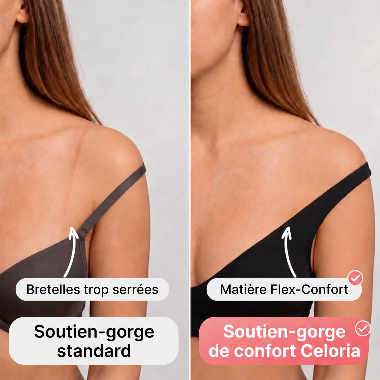 Céloria Soutien-gorge Confort, Sans Couture et Sans Armatures