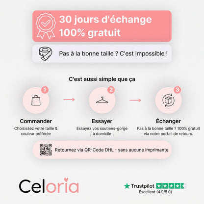 Céloria Soutien-gorge Confort, Sans Couture et Sans Armatures