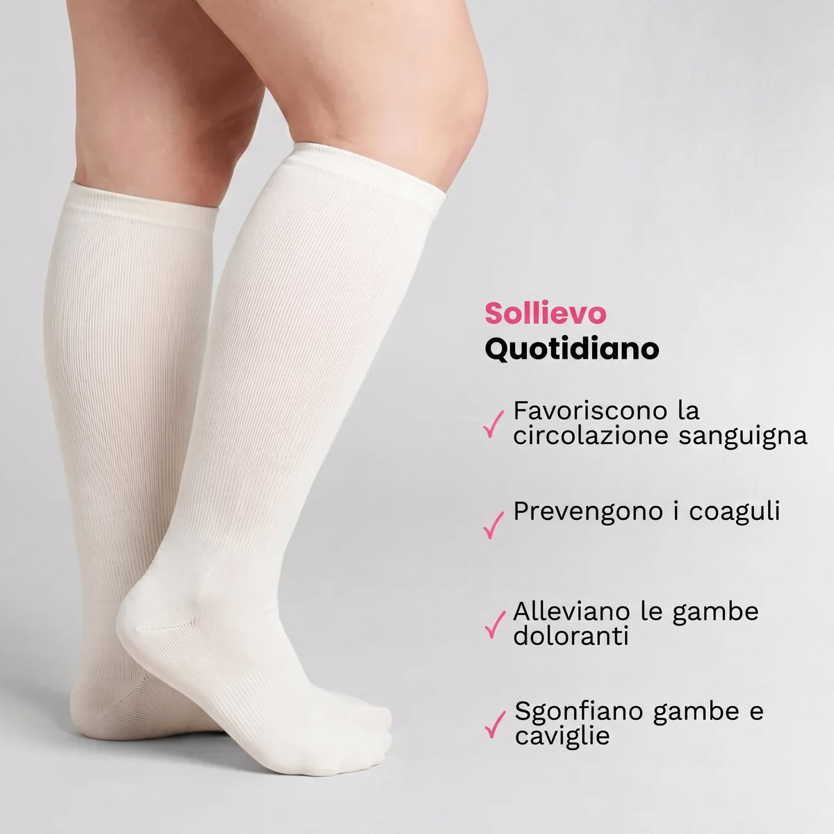Celoria™ Calze a compressione graduata confortevoli